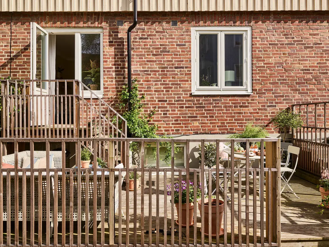 瑞典 30 年代乡村别墅，色彩斑斓的 47m2 公寓设计-16