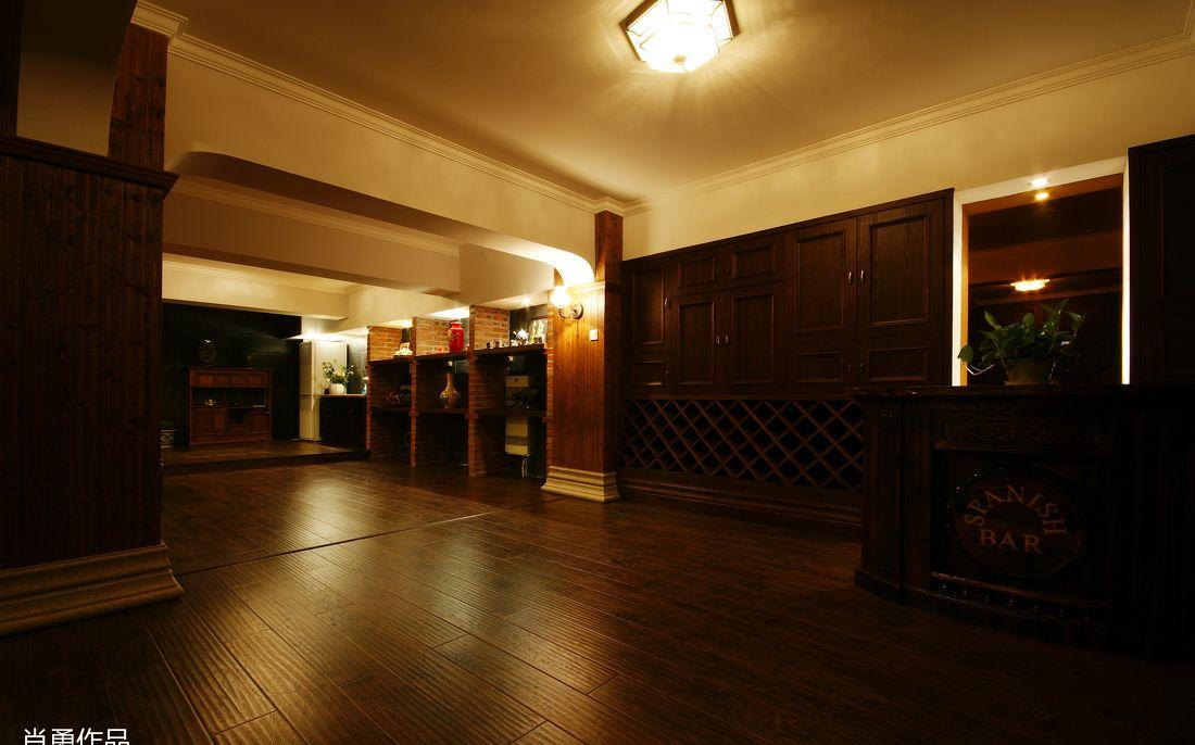 共合直向室内建筑丨别墅丨刮起美式风-33