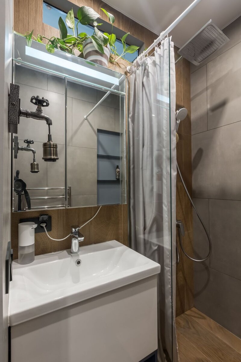 28平米双人公寓改造丨俄罗斯莫斯科-35