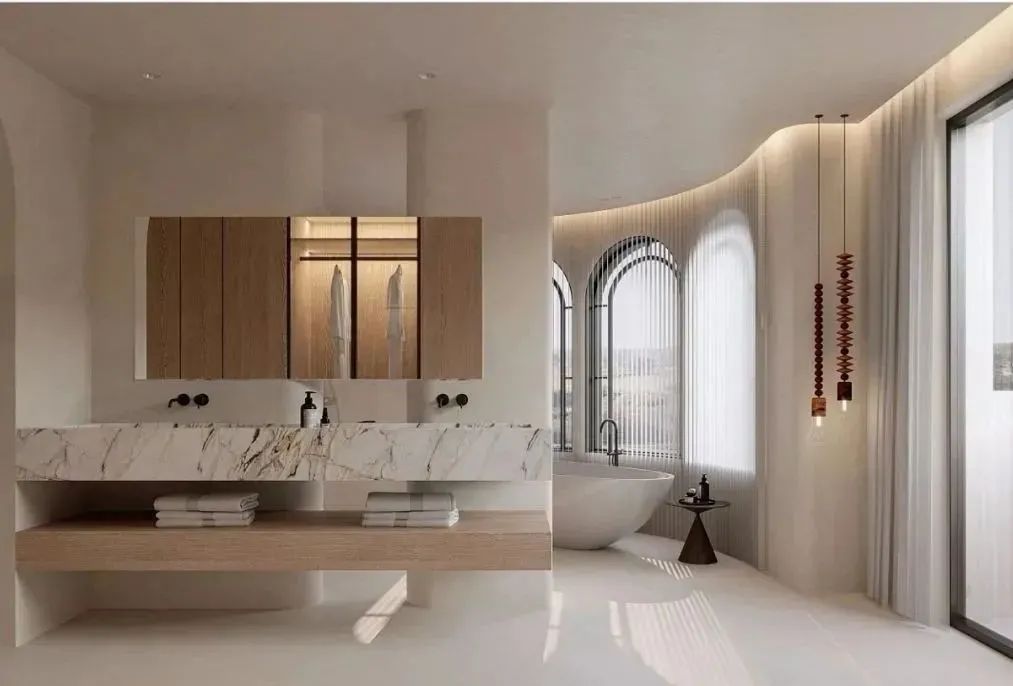 奶油色的温柔 · 打造治愈系的家居空间丨紫苹果装饰-52