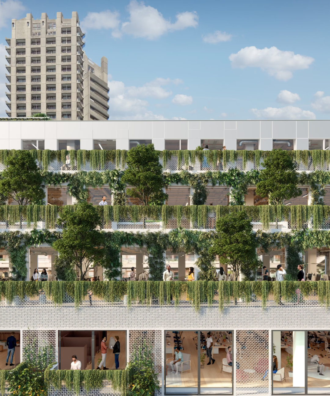 伦敦Aldersgate街150号改造项目（“Verdant”建筑）丨英国伦敦丨英国Fletcher Priest建筑事务所-18