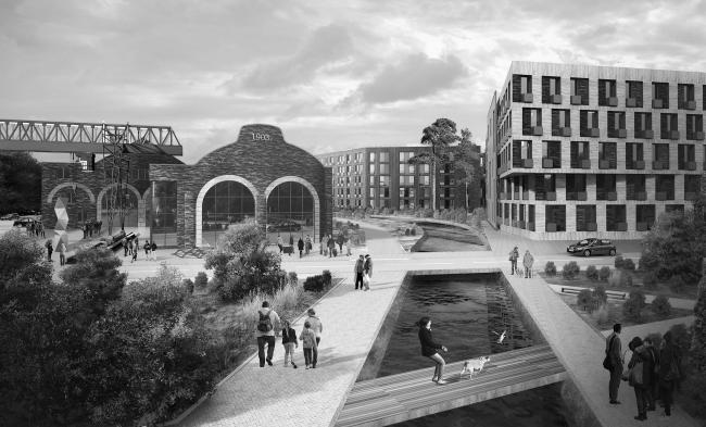 前沙皇村车厢修理厂“索菲亚”地块开发竞赛概念方案丨俄罗斯丨PANACOM-11