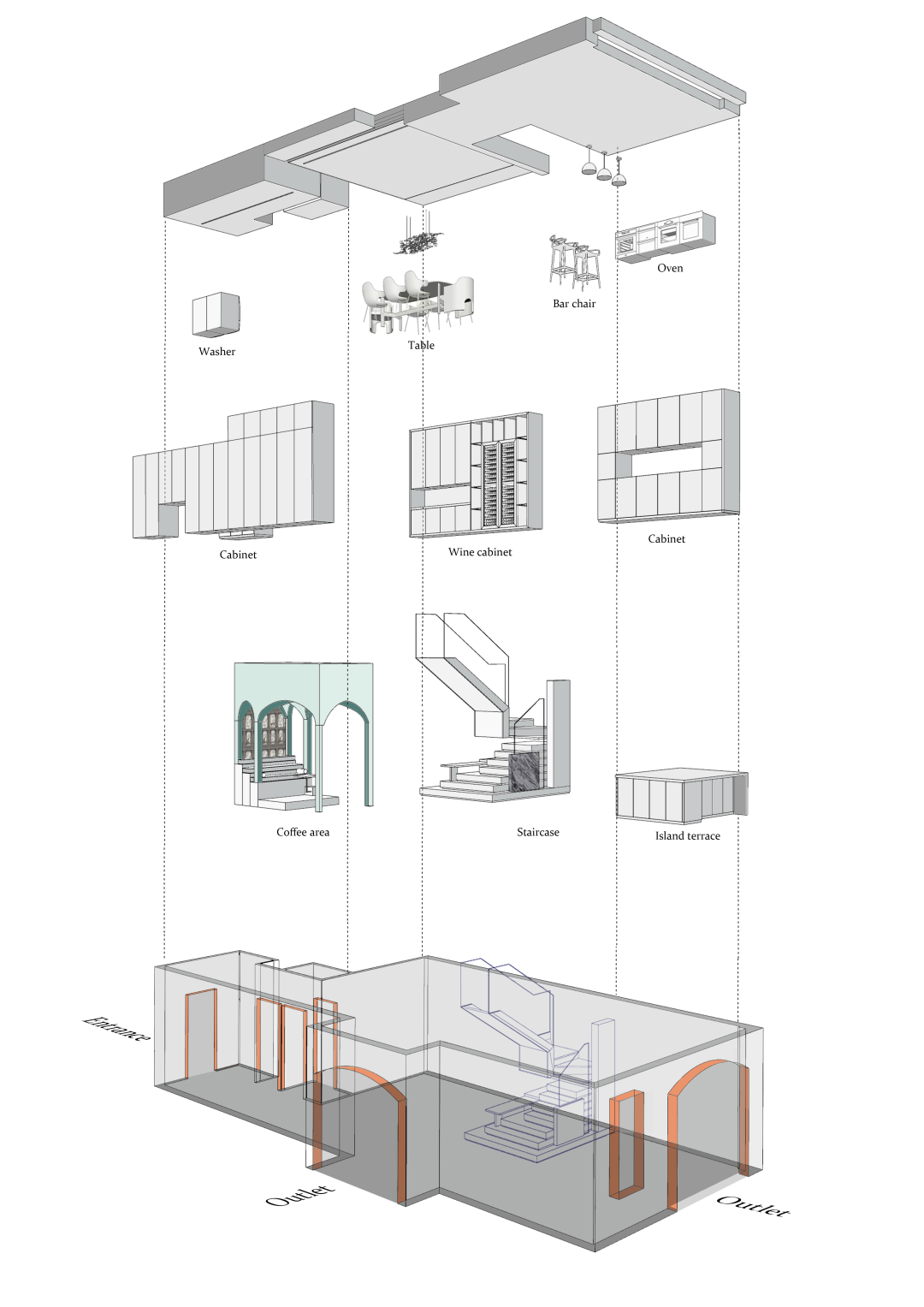 宁波 90 后夫妻 300㎡混搭古典婚房设计丨中国宁波丨杭州拾间系空间设计-29