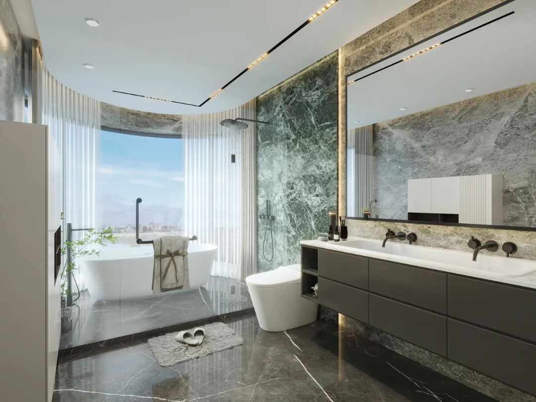 230㎡大平层设计，有了面包婚纱，有了一个不大却温暖的家-52