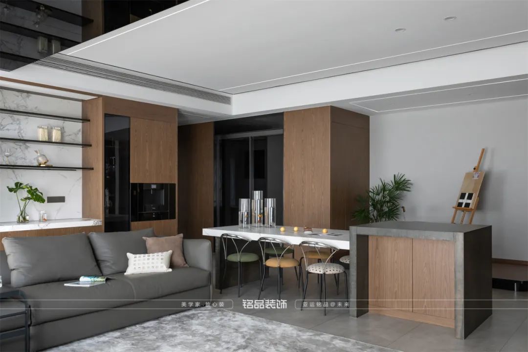 杭州康城一品现代轻奢风设计丨中国杭州丨铭品装饰-33