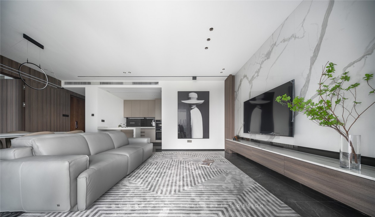 简约黑白灰,90 后小姐姐的舒适空间丨中国成都丨钰纺软装-8