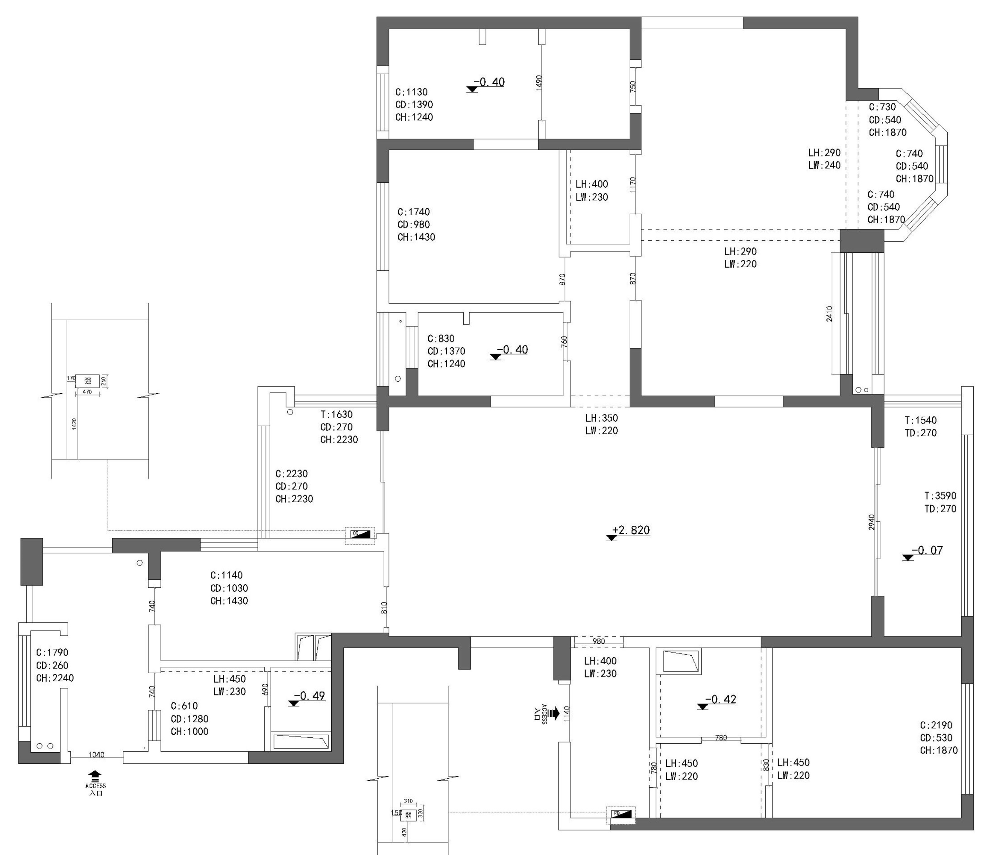 成都中海金沙府美式风格家居设计,打造浪漫自由生活空间-24