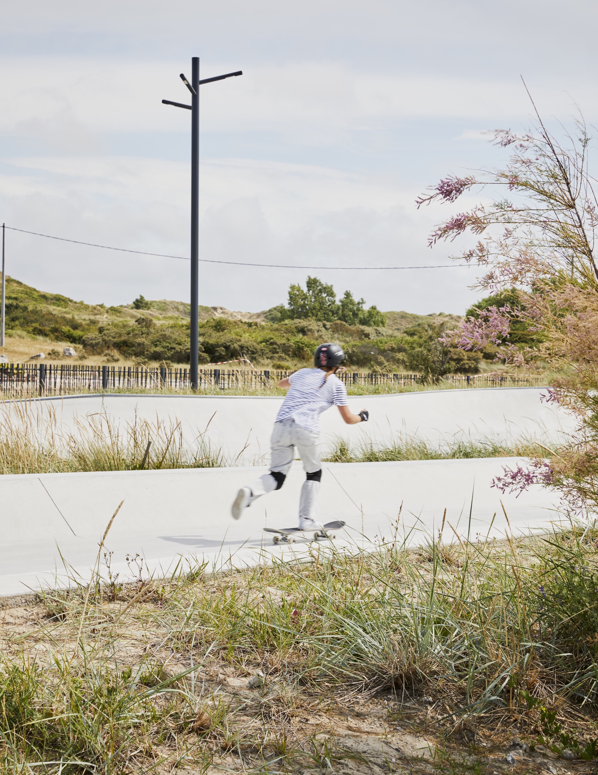 斯特拉普拉日滑板公园丨法国丨Espace Libre-29