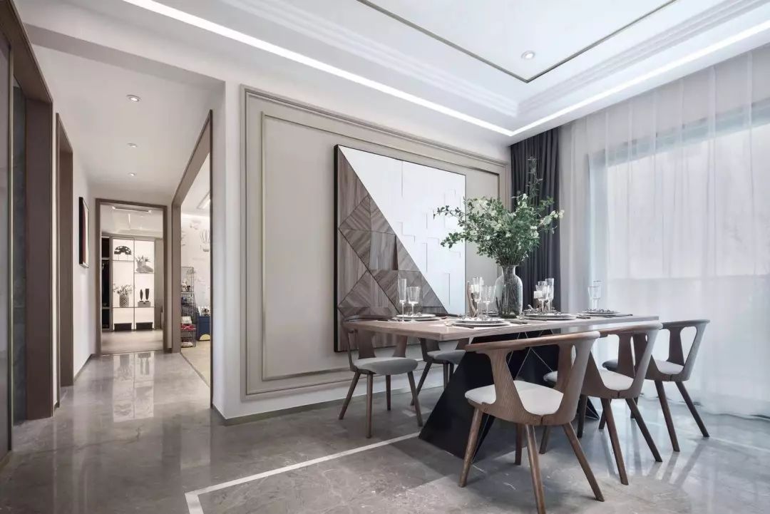 高级灰住宅——中南樾府高层样板间  重庆涟漪设计-19