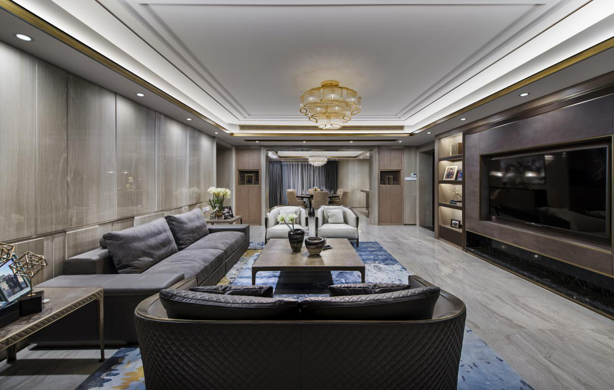 福建330㎡融侨外滩·港式现代| 名仕汇装饰机构-4