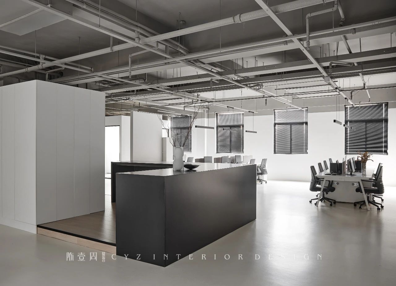 办公空间实景丨中国静安丨上海陈壹周室内设计-14