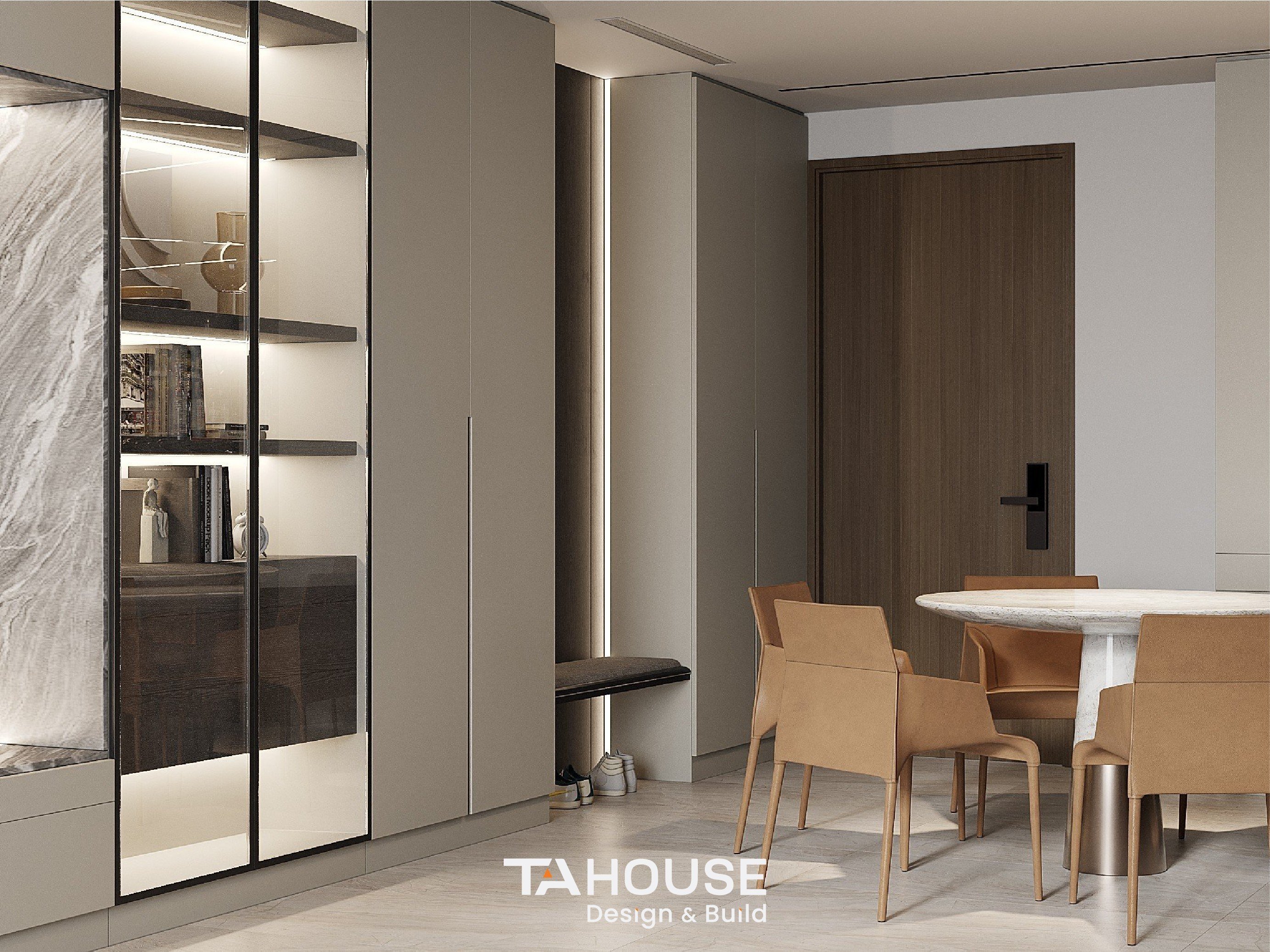 THE RIVER THỦ THIÊM QUẬN 2 室内设计丨越南胡志明市丨TA HOUSE-9