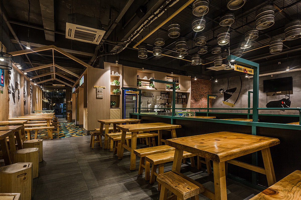 餐饮设计·木屋烧烤深圳泥岗店-13