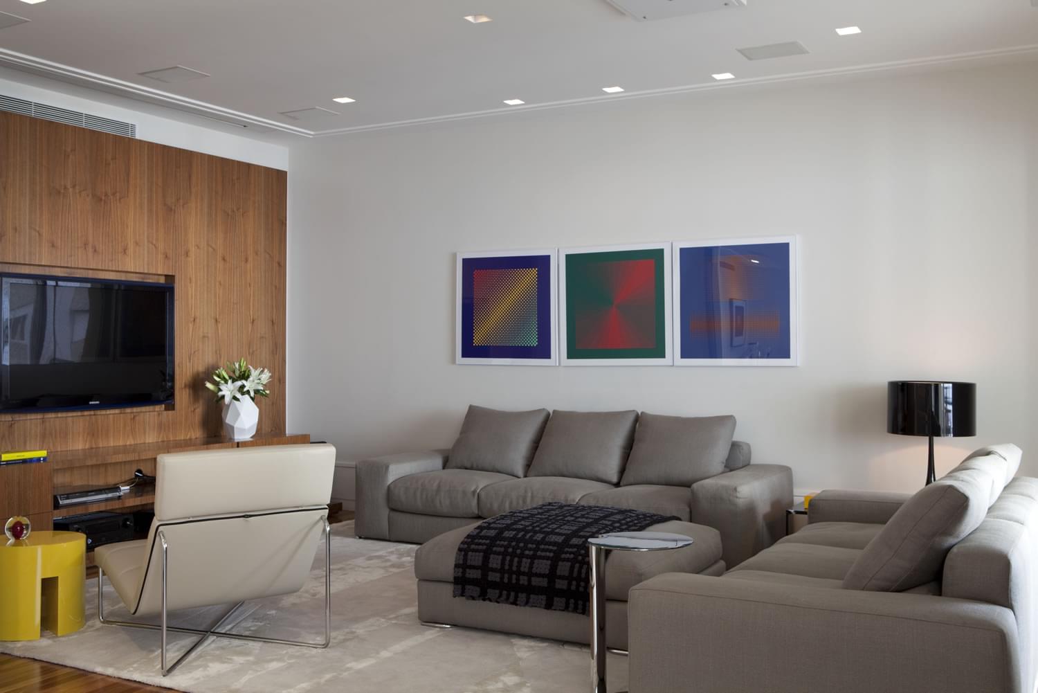 巴西圣保罗简约公寓设计-8