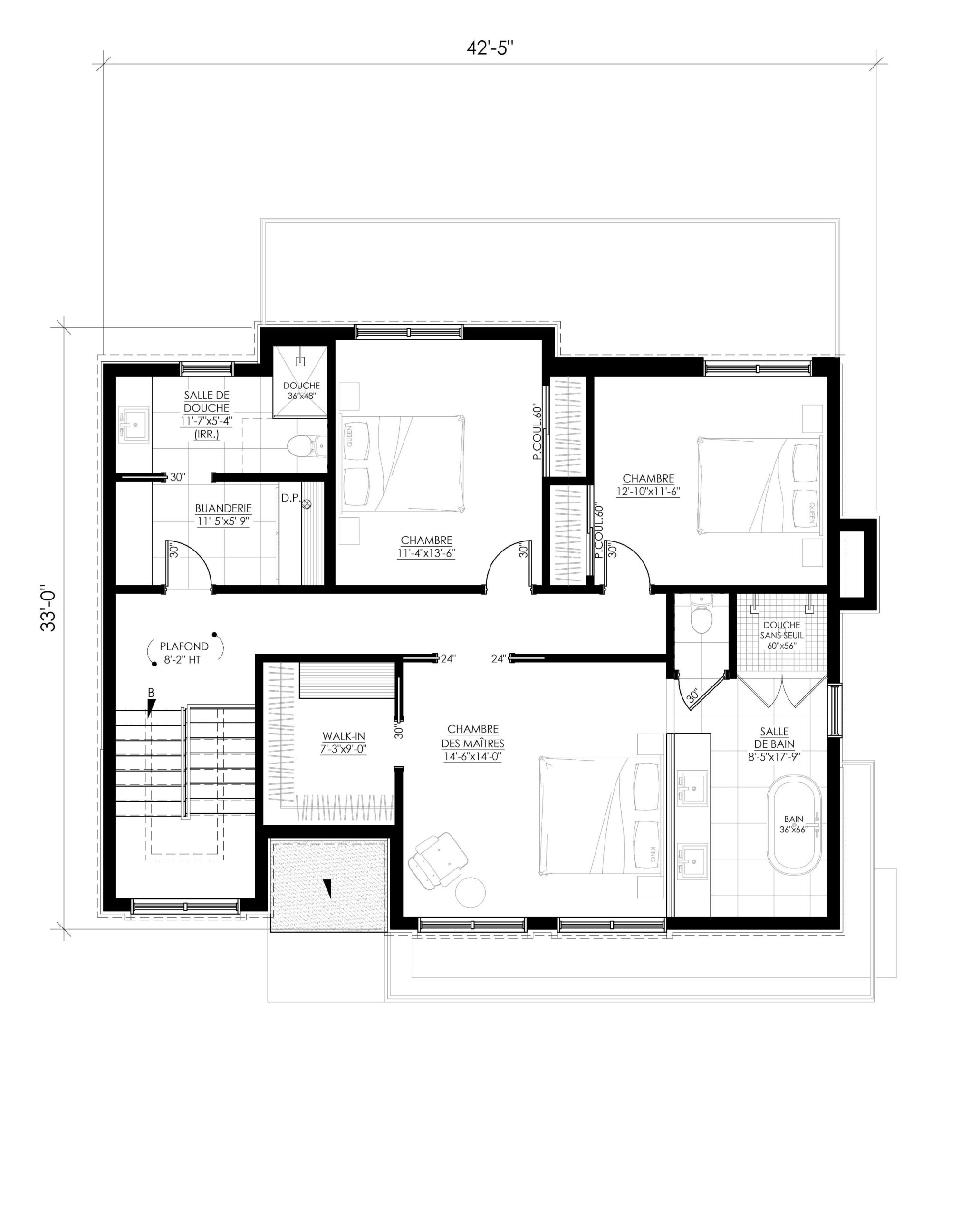 房屋平面图 Ë·244丨Leguë Architecture-23