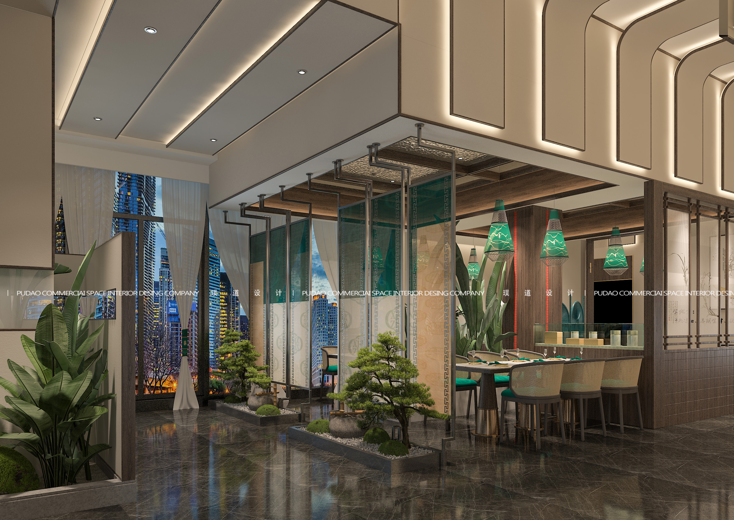 原创设计‖纤侬臻膳美学馆餐厅-4