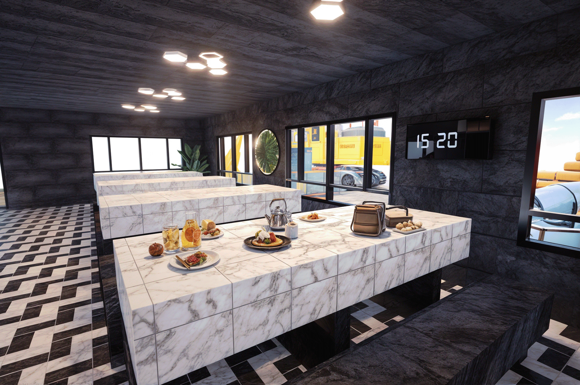 Comedor en planta industrial-5