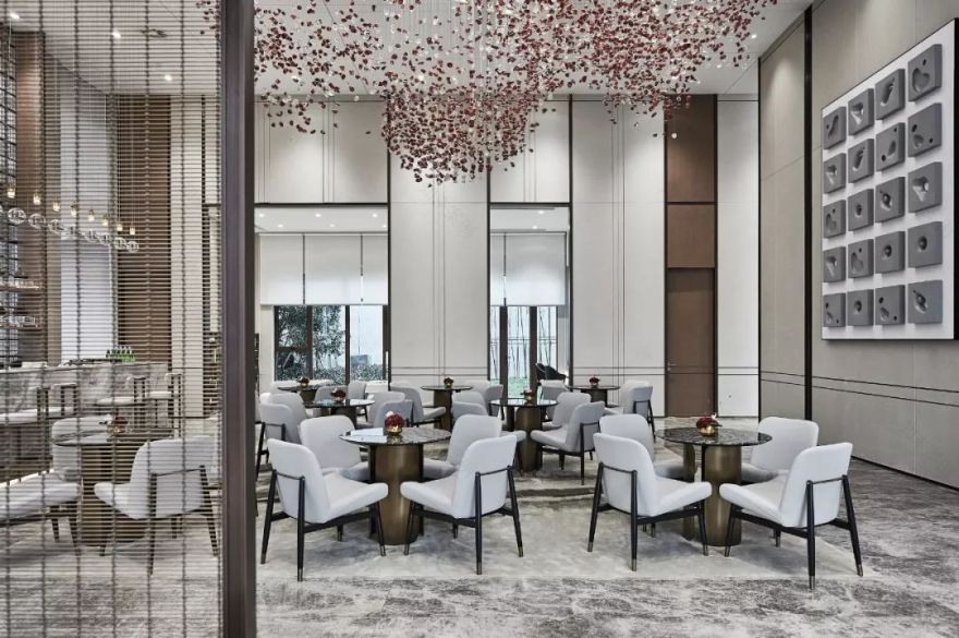 悦江湾售楼处 | 江南风韵融入现代空间-22