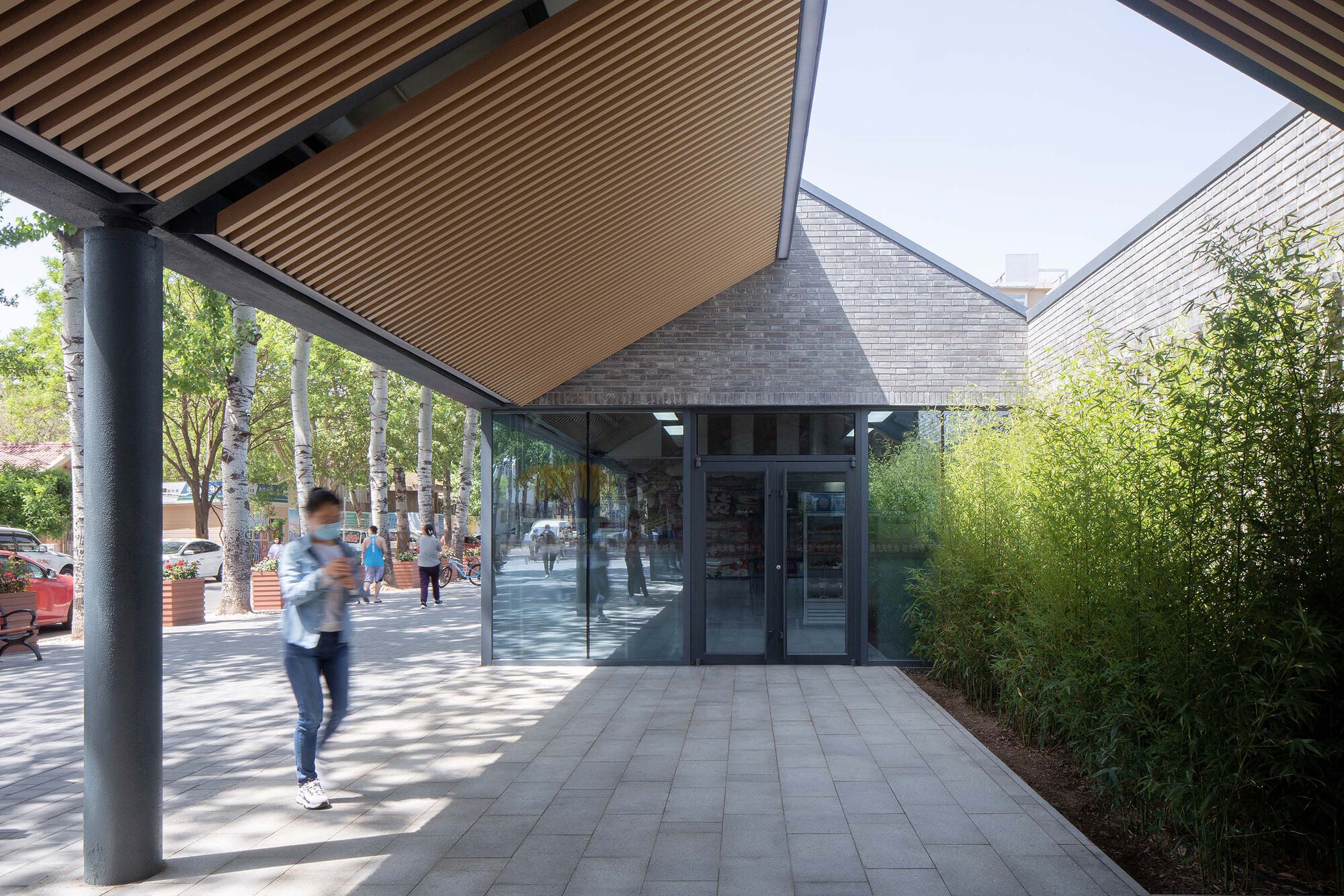 大屋顶下的庭院市场丨中国北京丨BIAD-38