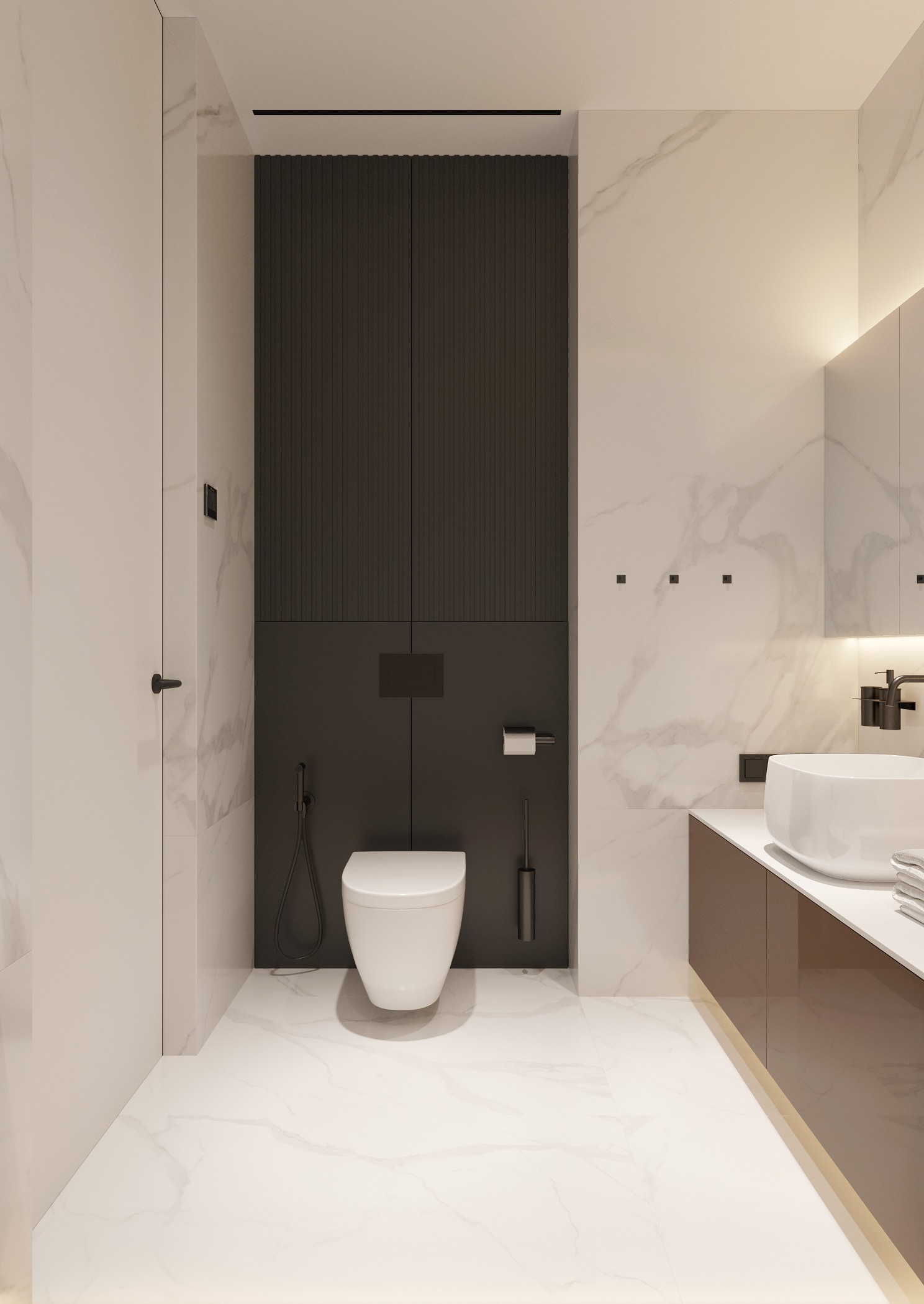 95㎡浅色系公寓设计 既舒适又精致-25