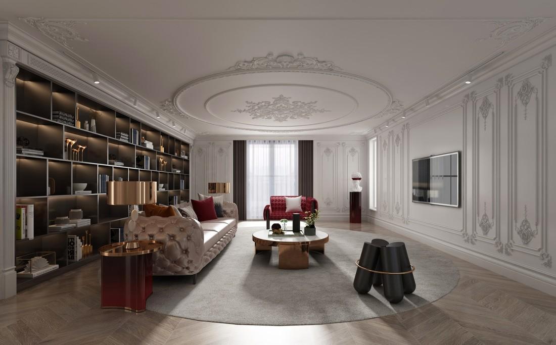 
设计新作 | 520㎡ 独栋美墅 -3