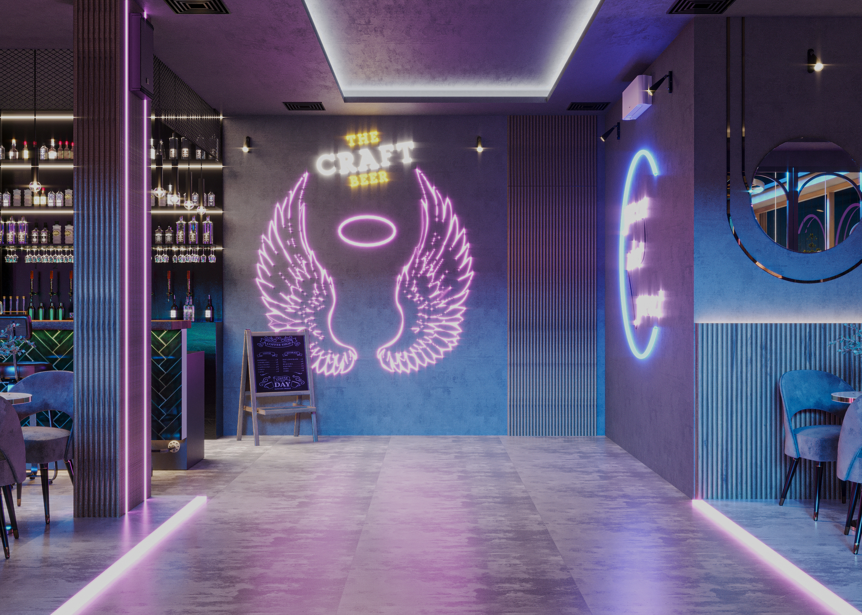 休息室设计丨沙特阿拉伯丨Arch. Eman-18