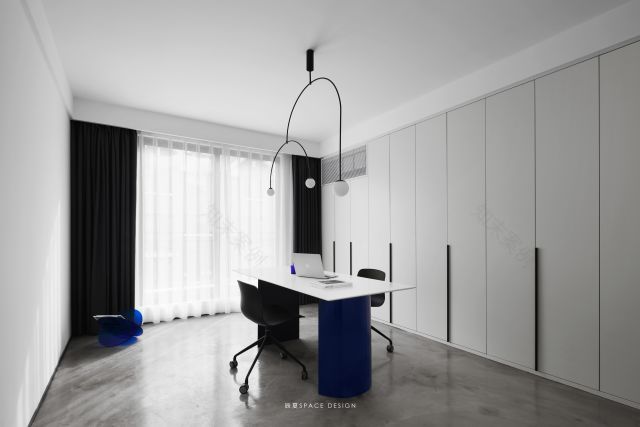 《视界》空间设计 | 辰夏作品,黑白灰世界的温馨与放松-32