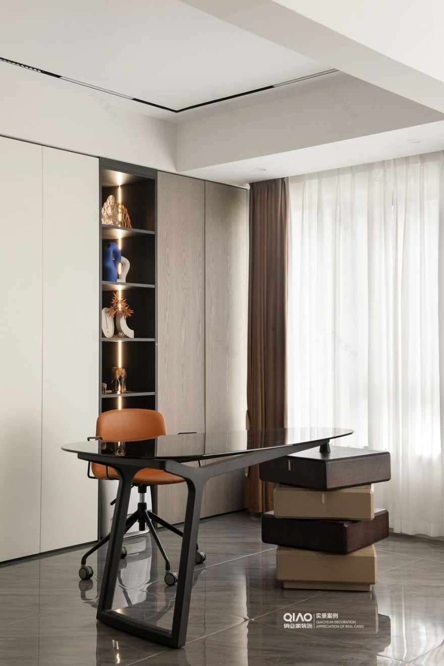 昱湖壹号现代简约风装修案例丨中国重庆丨重庆俏业家装饰-29