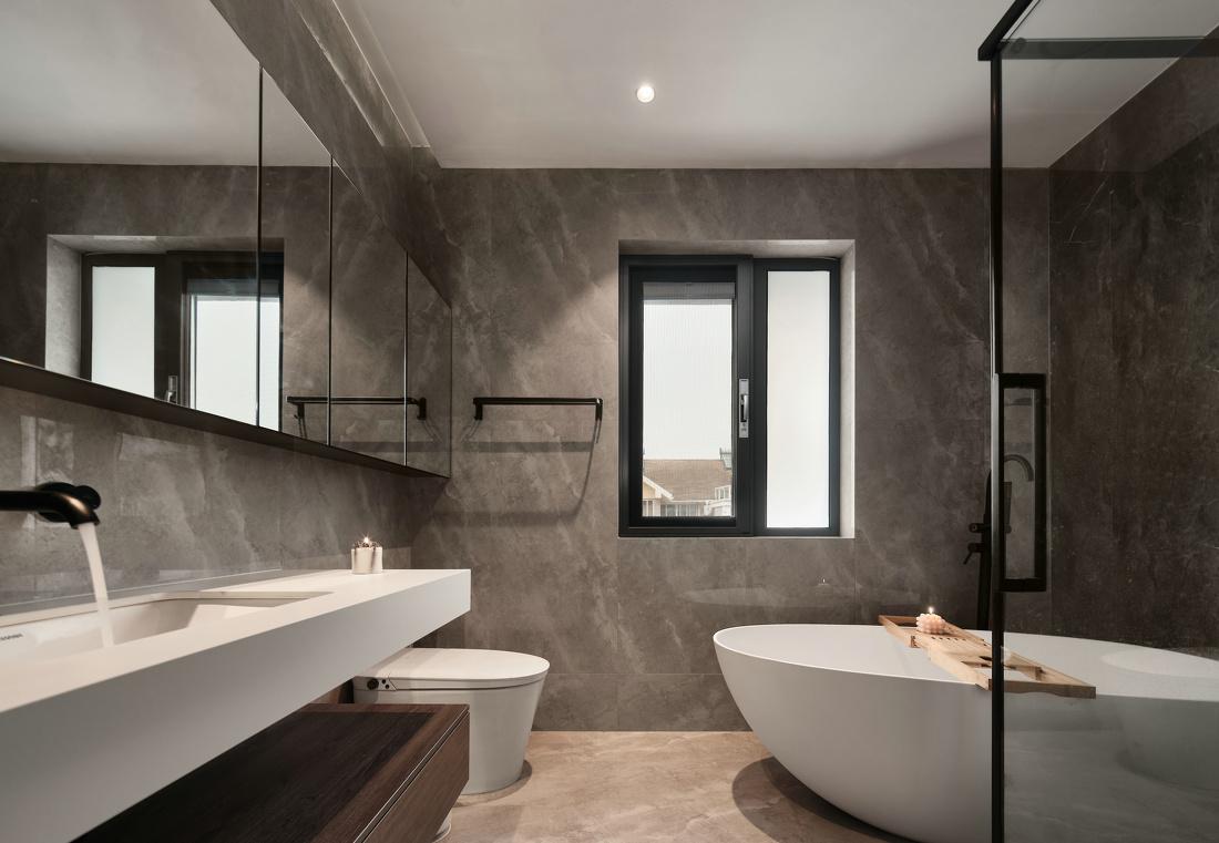 自然惬意！灰调叠墅亲子时光-37