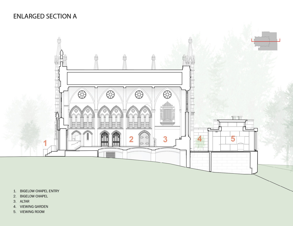 美国 Mount Auburn 公墓扩建工程-48