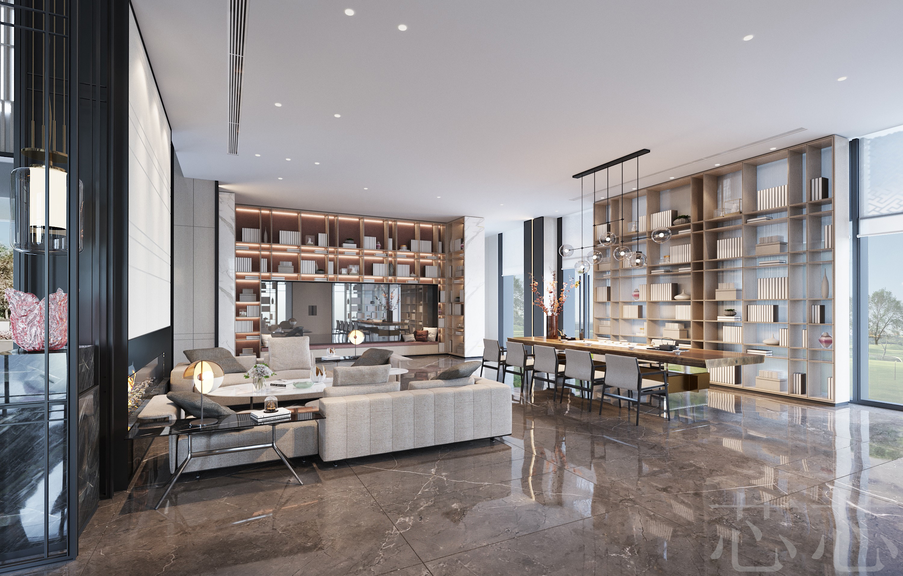 高科技售楼处设计丨知名设计师-2