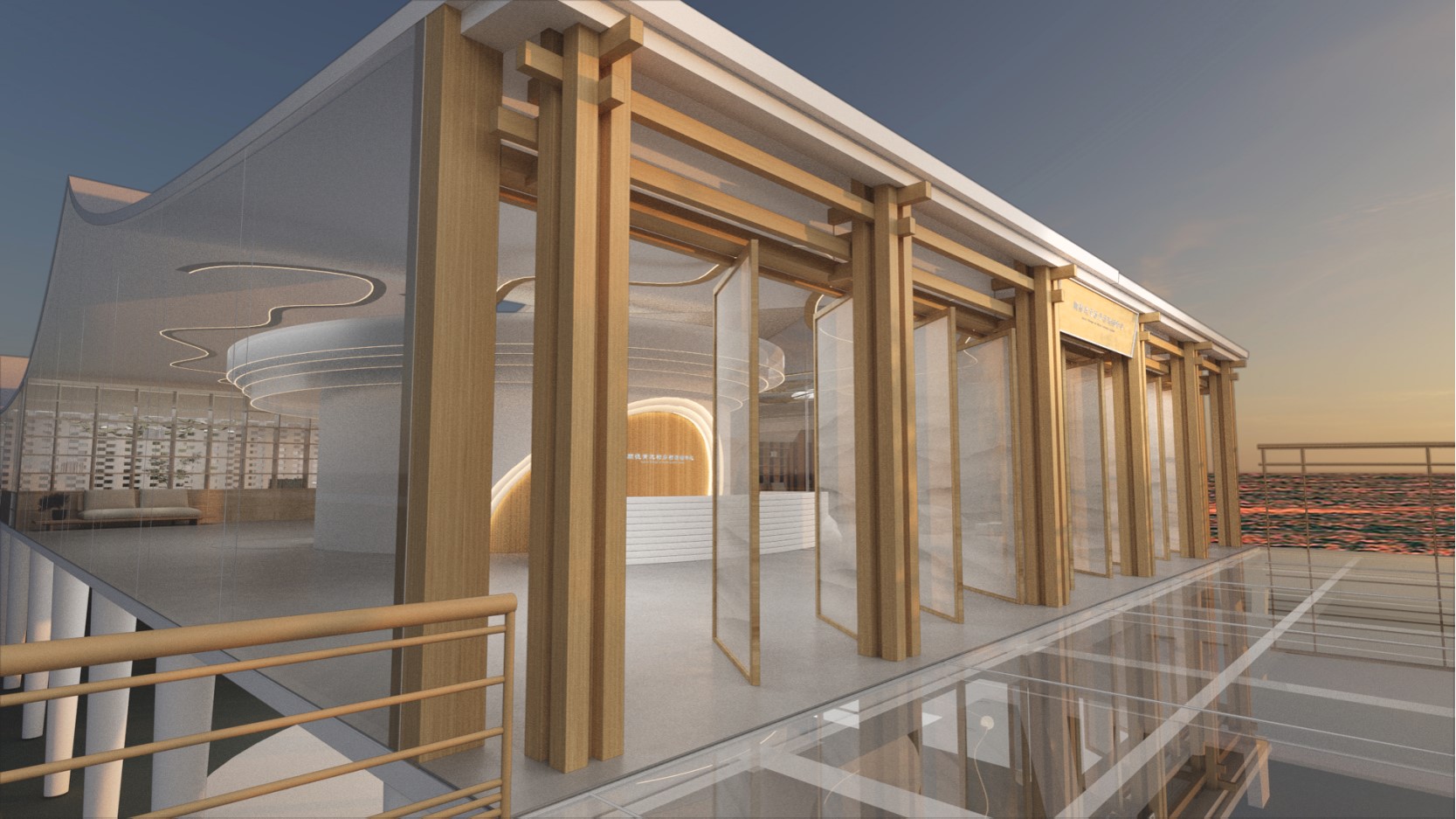 乡村活动中心空间设计 毕业设计-10