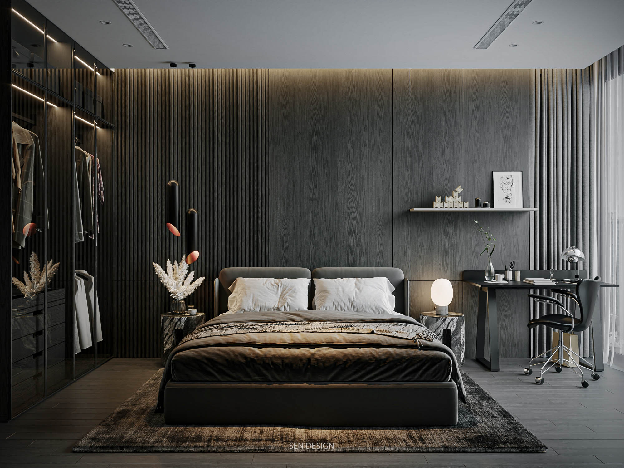 PENHOUSE APARTMENT大平层-37