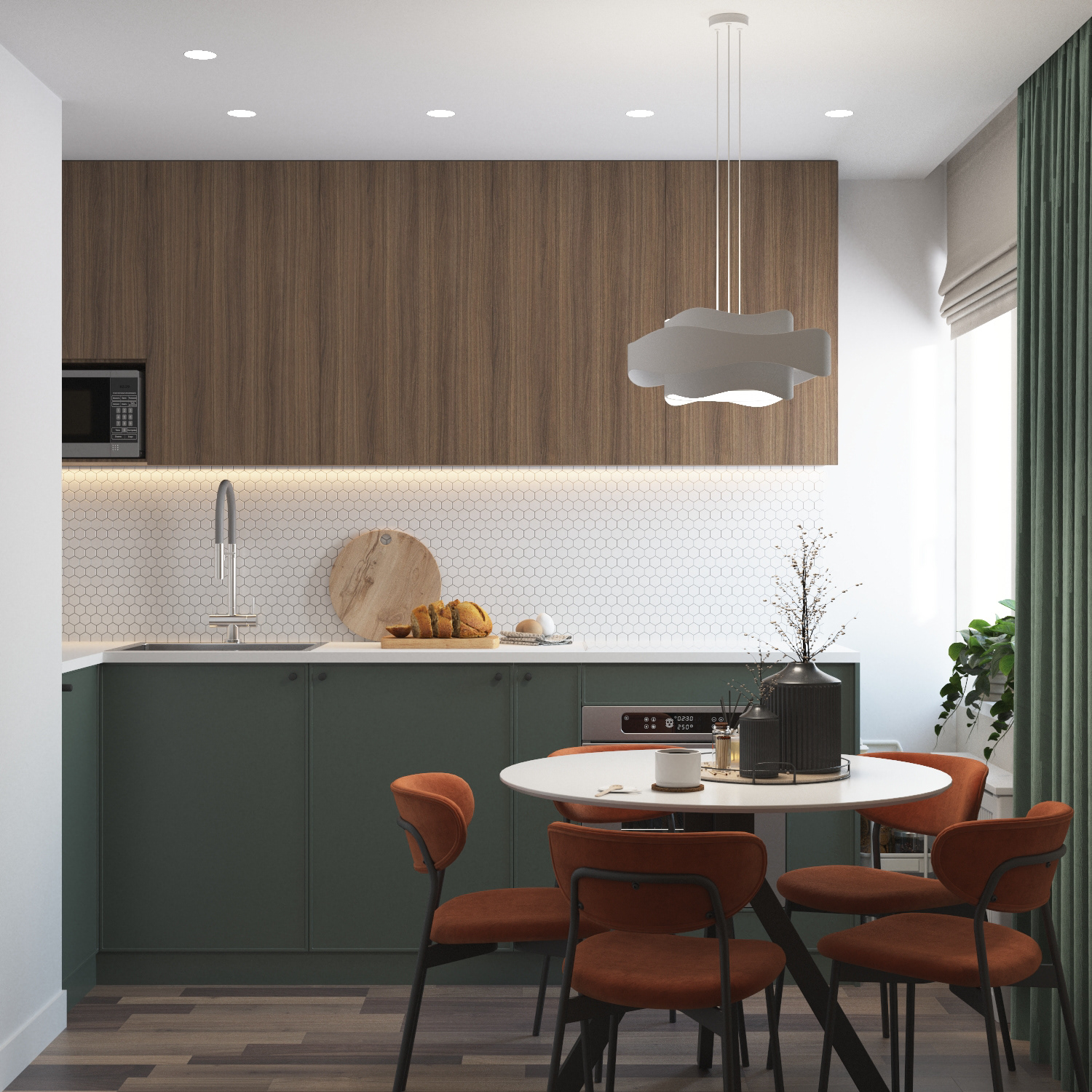 72平方米三居室公寓设计项目-4