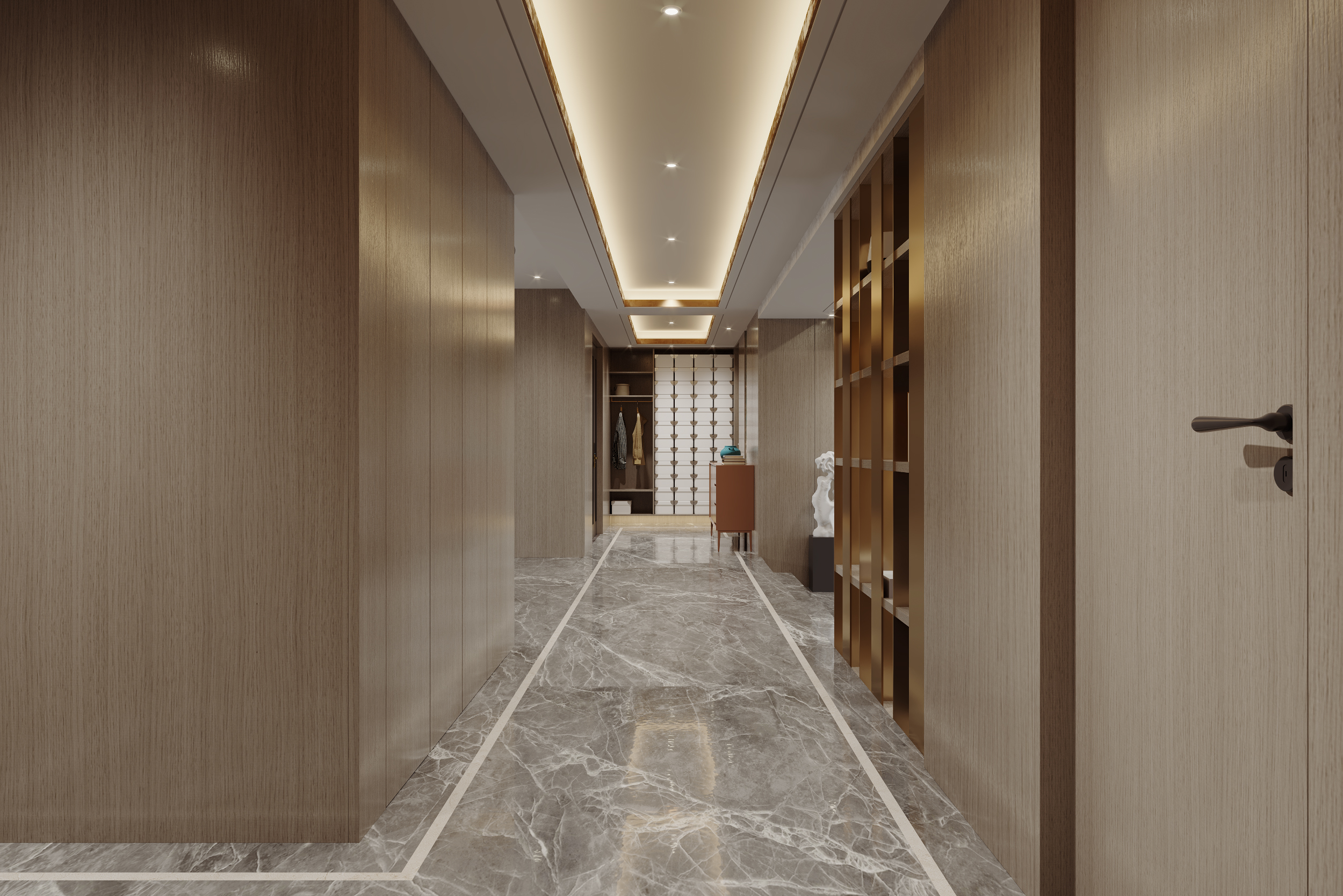 R.H 空间设计--现代轻奢风格-2