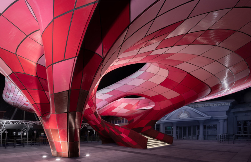 南京欢乐谷主题乐园东大门景观丨中国南京丨上海创盟国际建筑设计有限公司-27