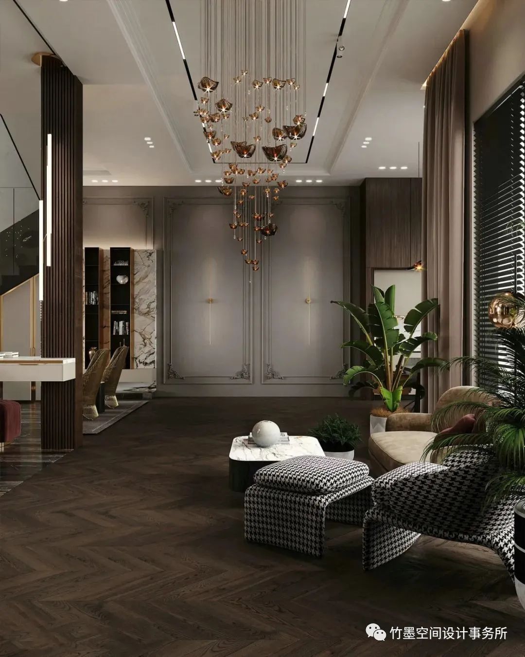 《竹墨空间设计有限公司》 | 低调奢华,诠释现代生活美学-12