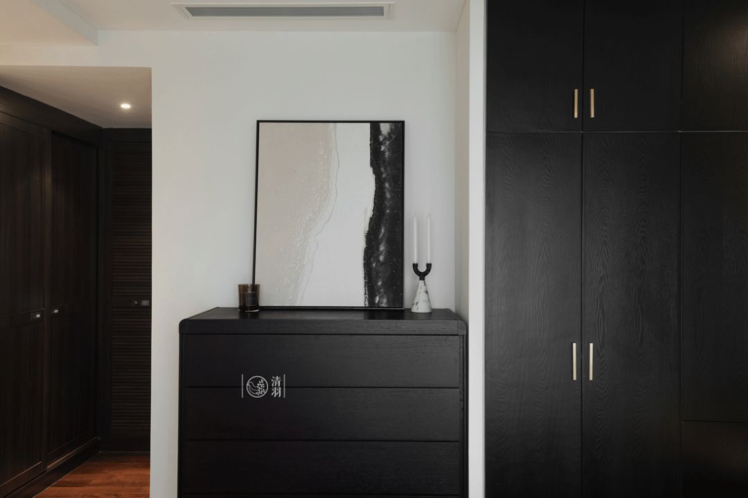 隐约 | 成都 131 平米现代时尚精装房改造-23