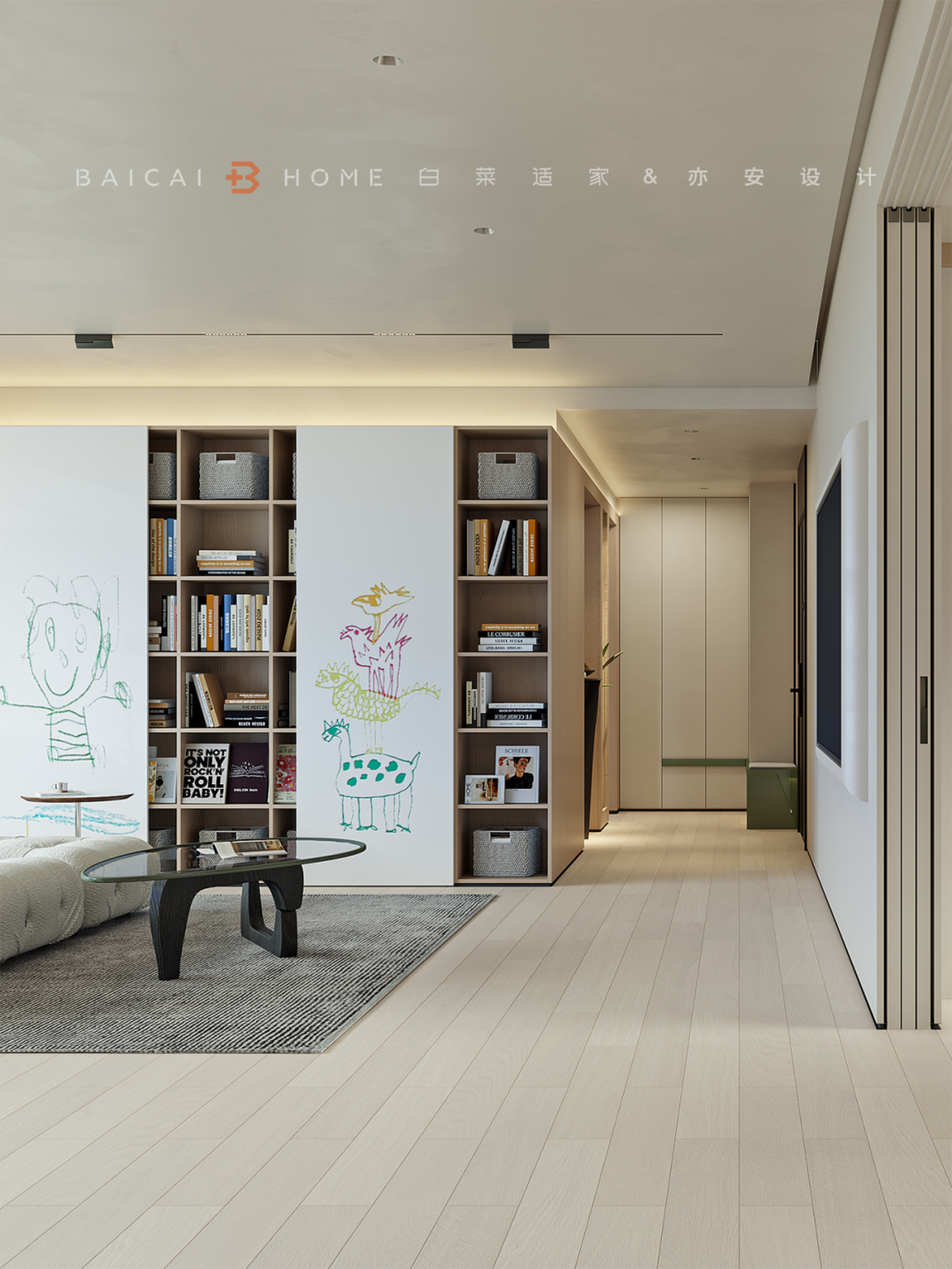 横琴府 189㎡亲子成长之家丨中国广东丨BAICAI HOME DESIGN 白菜适家-24