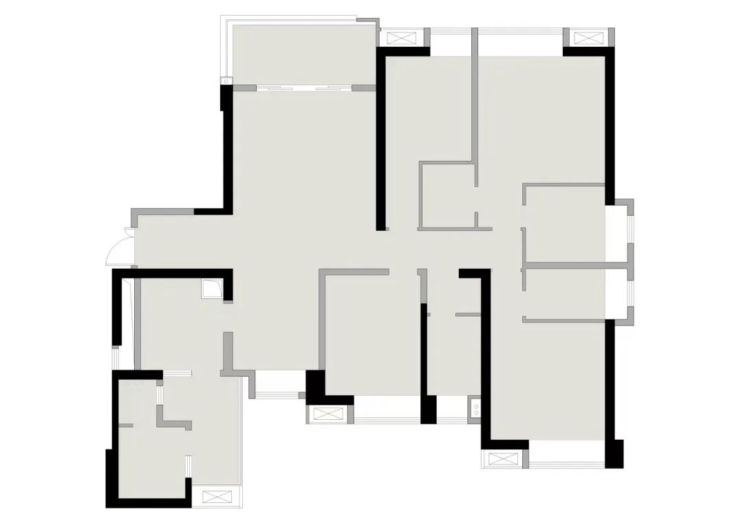 东湖畔的温馨之家 · 多场景设计的亲密空间丨七间设计(IDEAL DESIGN)-2