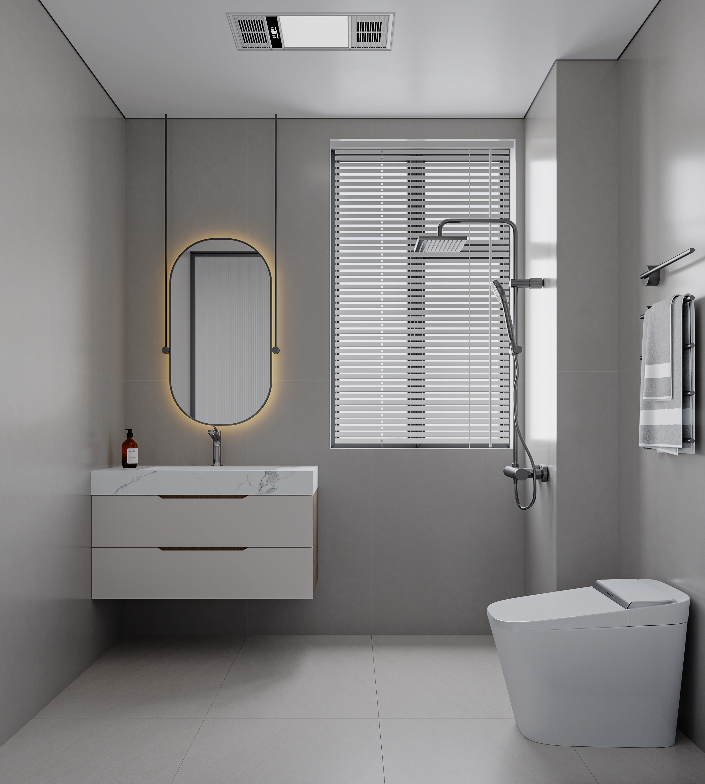 现代简约样板间-25