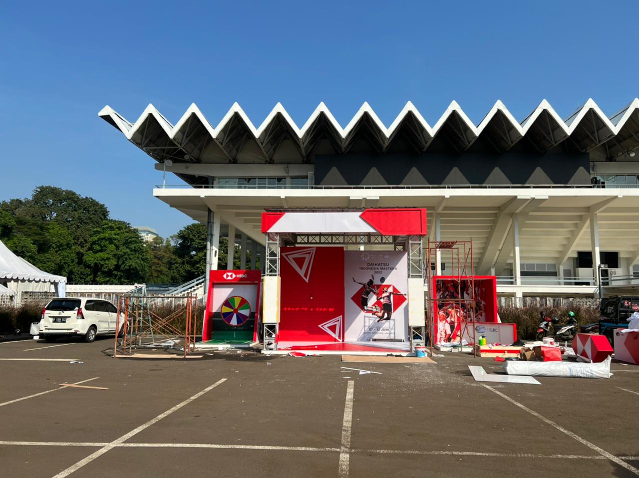 HSBC BWF Booth & Lounge Indo Master & Indo Open 2022-11