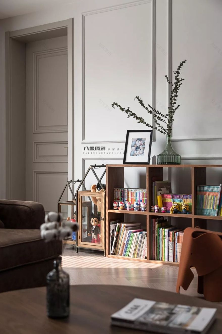 淄博颐丰花园 175㎡美式轻奢风住宅设计-23