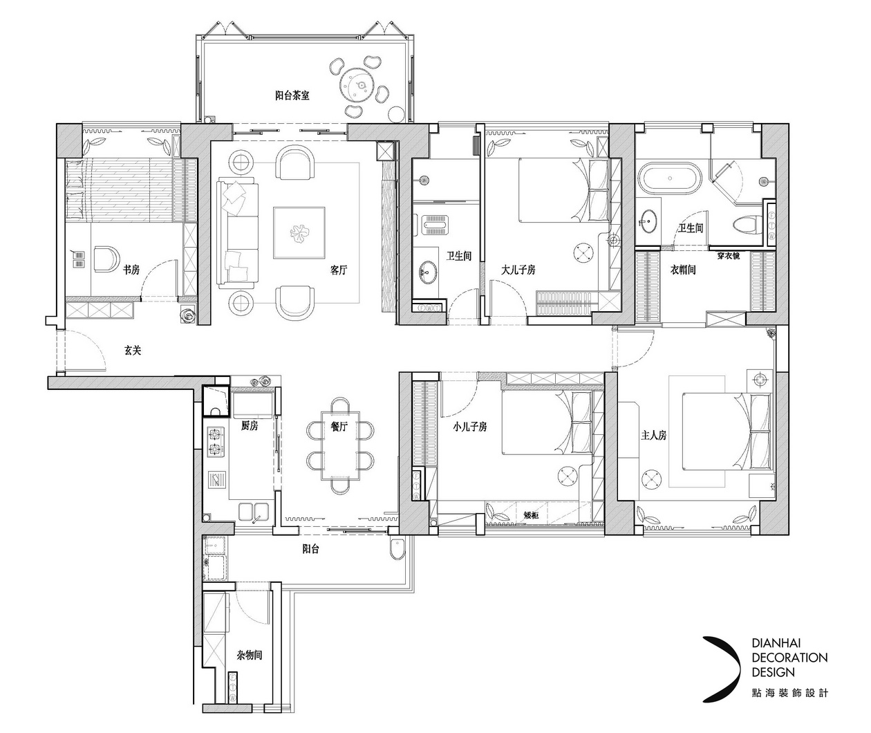 点海设计 · 中式韵味的简约诠释丨中国佛山丨佛山点海设计-41