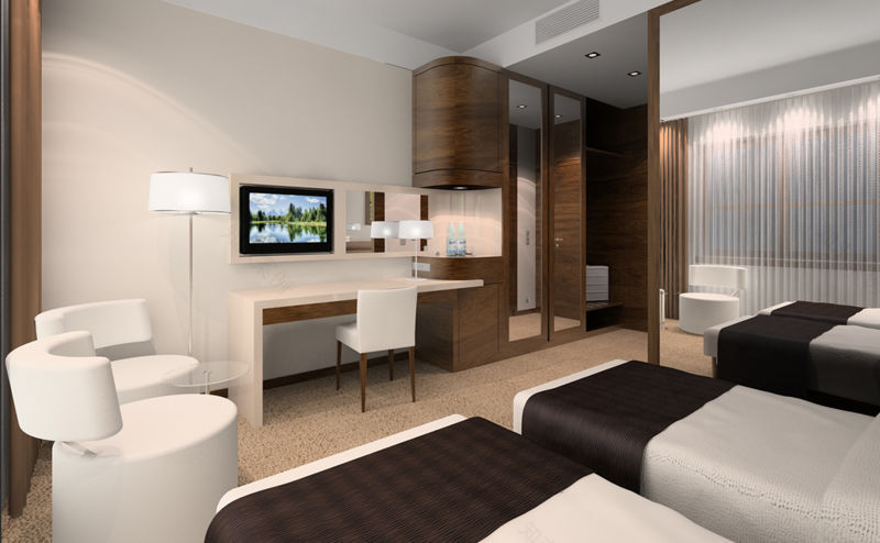 Hotel Pajero酒店扩建及连接部分设计项目丨PolandBiała Podlaska丨KM rubaszkiewicz ARCHITEKCI-12