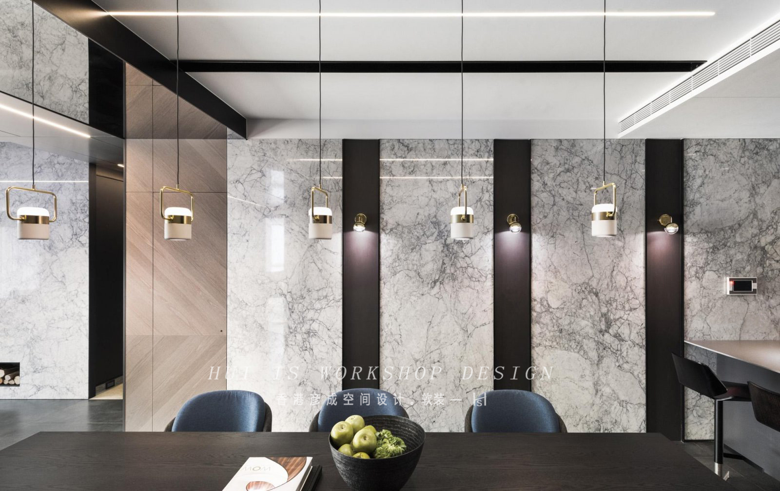 现代轻奢 大理石与高级灰的优雅协奏-20
