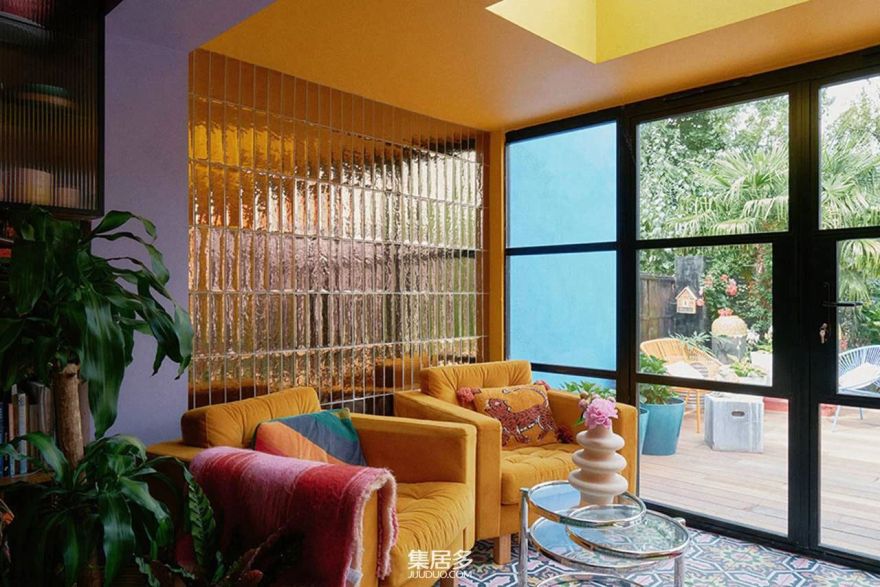 伦敦大胆色彩住宅丨英国伦敦-25