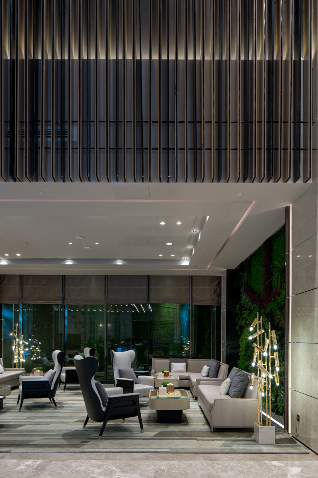 香榭蒂新作丨自然平衡，知识共享时代的智慧办公空间 — 济南绿地国金中心-46