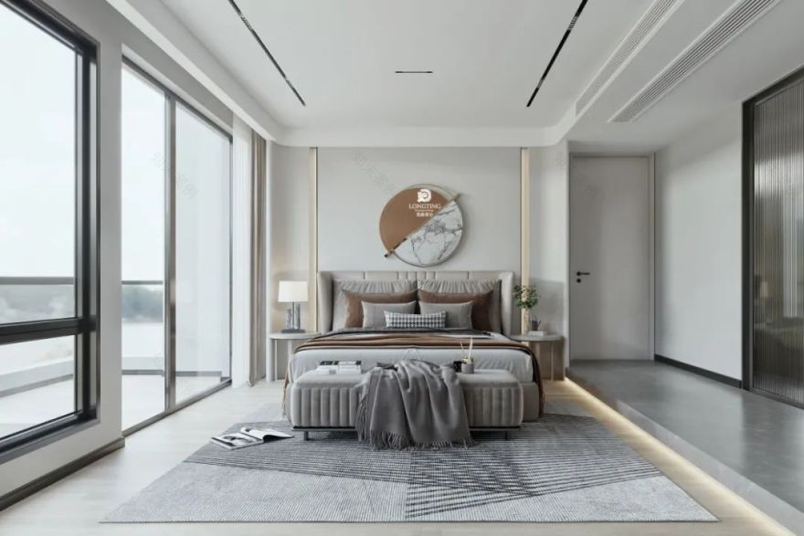 碧桂园·滨湖城现代简约风家居空间丨李海涛,詹金英-78