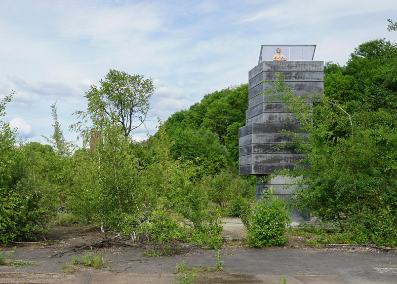 褶皱起伏的贝壳桑拿房丨日本丨隈研吾建筑事务所-223